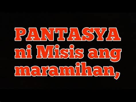 pantasya libog|Pantasya kay Misis .